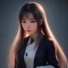 一位女性内容合规顾问的职业形象照，短发干练，背景为浅灰色办公室